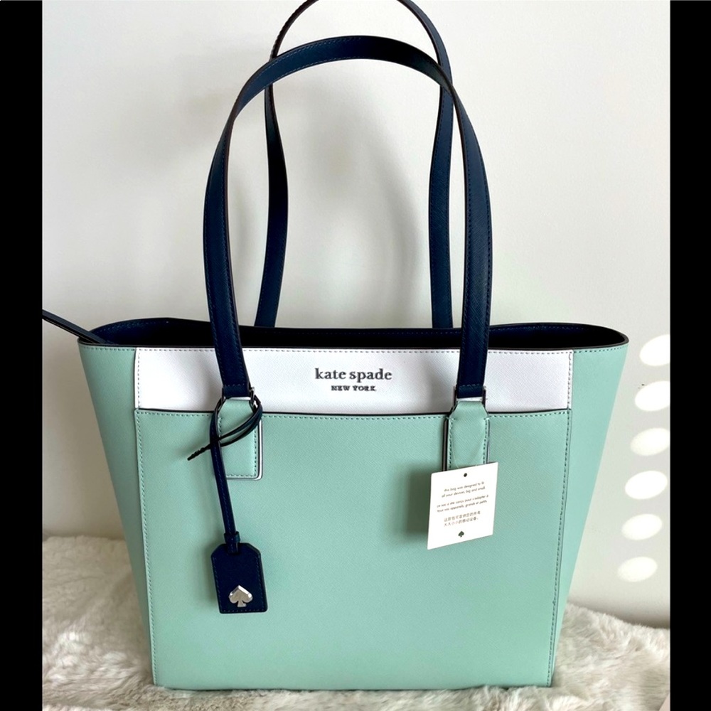 Kate Spade Cameron colorblock Tote NEW